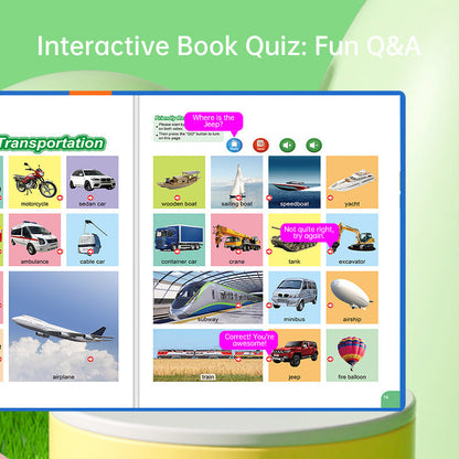 🎧📚 Interactive English Sound Book for Kids – Tap, Listen & Learn! ✨