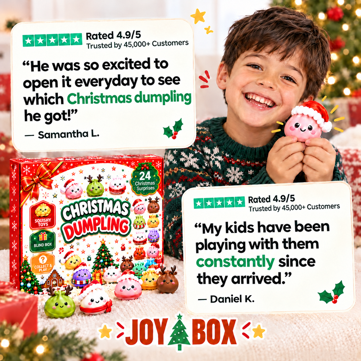 24-Day Fun Holiday Toys