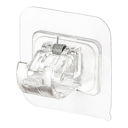✨ No-Drill Invisible Curtain Rod Holders – Strong, Waterproof & Easy to Install 🏠