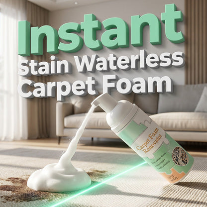 Time-Limited SpecialWaterless Carpet Cleaning Foam – Instant stain lift, no wet mess. Advanced micro‑foam penetrates deep – just foam & wipe!