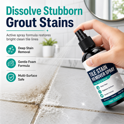 Tile Stain Remover Spray – Instant grout stain lift(100ml/3.38FL.OZ)