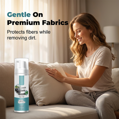 🧼No-Rinse Quick-Dry Fabric Foam Cleaner‑Portable Upholstery Stain Remover for Sofa, Carpet & Fabric Cushions✨