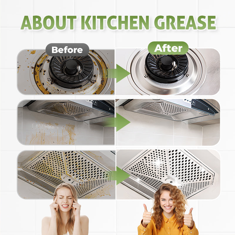 Multifunctional Enzyme Foam Cleaner for Kitchen, Cooktop, Home Appliances & Household