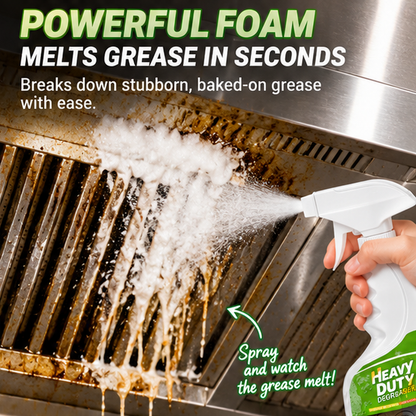 Heavy Duty KitchenDegreaser - Spray, Wipe& Cut Through ToughGrease