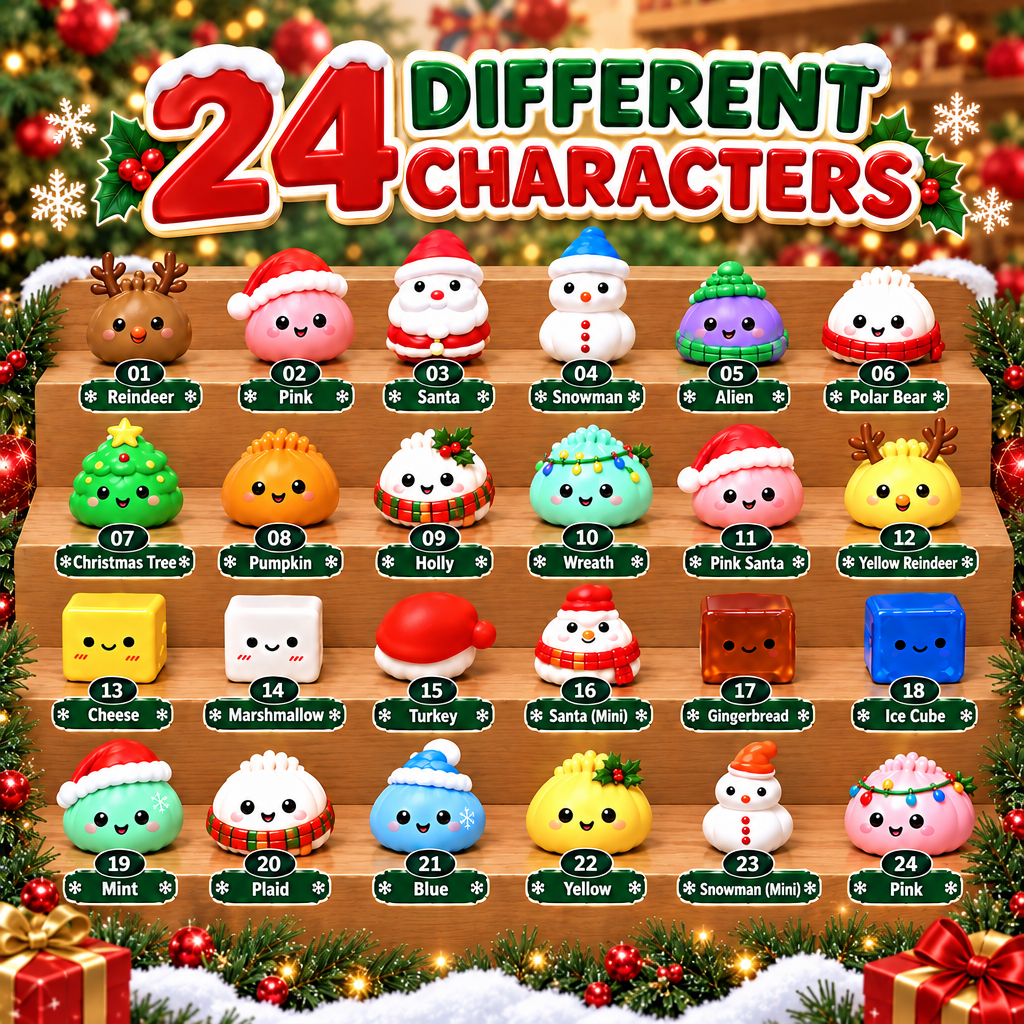 24-Day Fun Holiday Toys