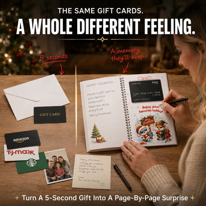 Ready for Christmas! Christmas Gift Card Booklet