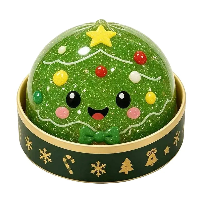 Squeeze Your Stress Away. 6-Piece Winter Squishy Collection.