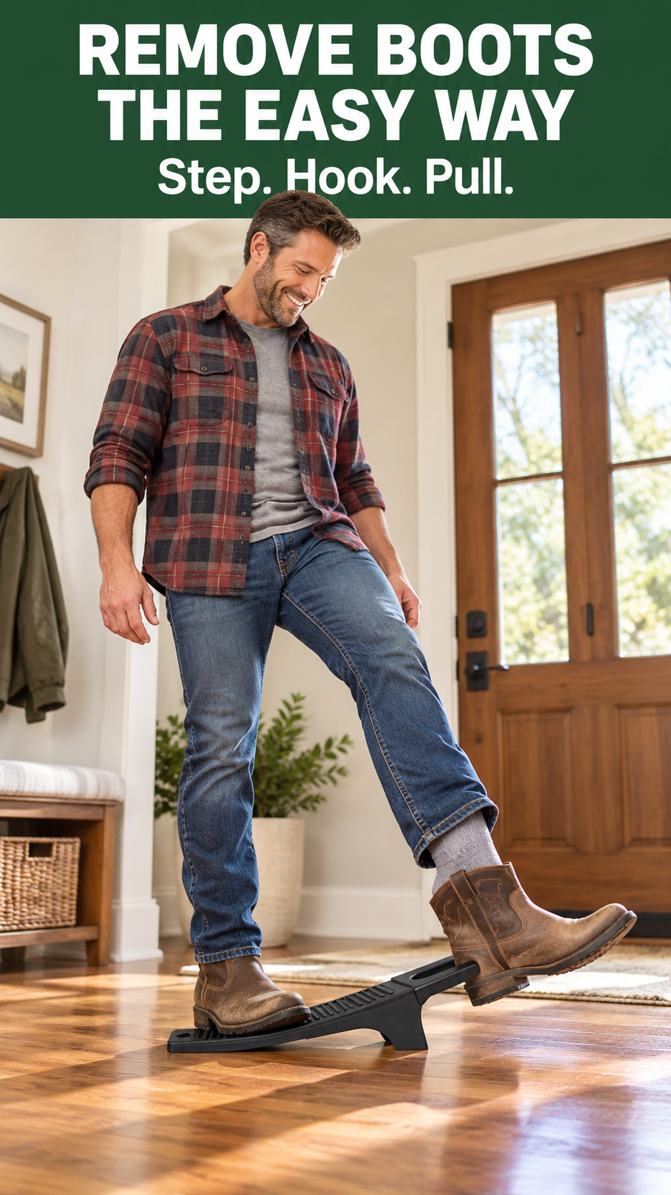 ⏰ LIMITED-TIME DEAL: Hands-Free Boot Remover for Most Boots & Shoes — No Bending or Struggling! 🥾👞