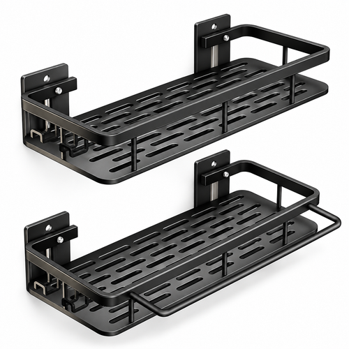 Wall-Mounted Bathroom Storage Shelf