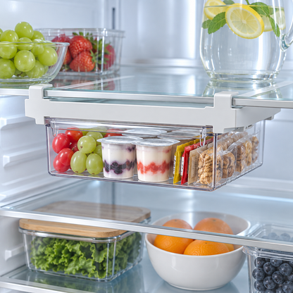 Hanging refrigerator storage box