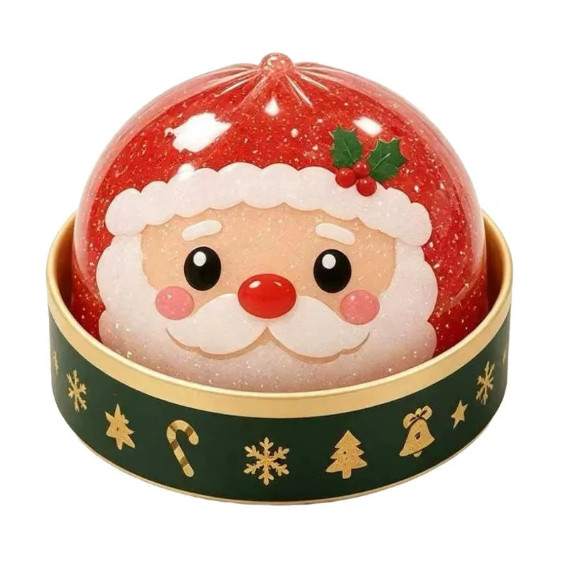 Squeeze Your Stress Away. 6-Piece Winter Squishy Collection.